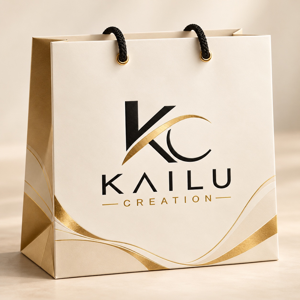 KAILU CREATION luxury branded gift bag