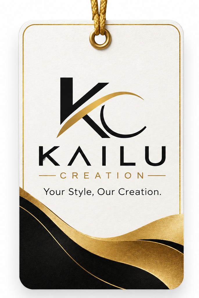 KAILU CREATION premium clothing hang tags